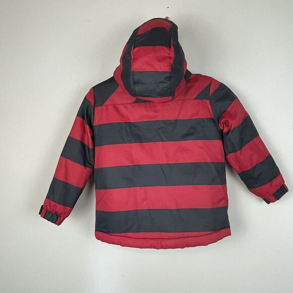 Cherokee Black Snow Bib and Red Black Thinsulate Insulation Coat Set Size 4T - Picture 10 of 12